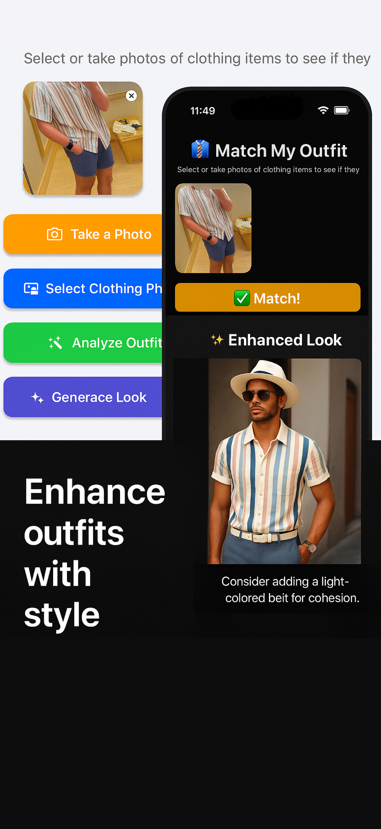 Enhanced Outfit Result